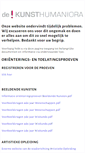 Mobile Screenshot of kunsthumaniora.be